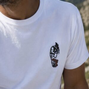 T-shirt uomo con ricamo - Bacio Adunata 2026